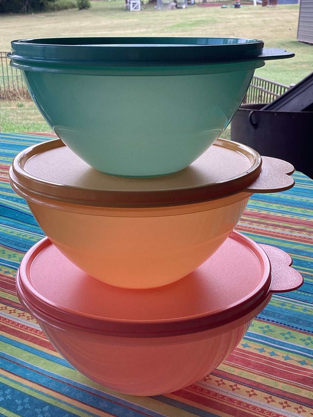 Tupperware Wonderlier Bowl Set - set of 3 in multiple colors